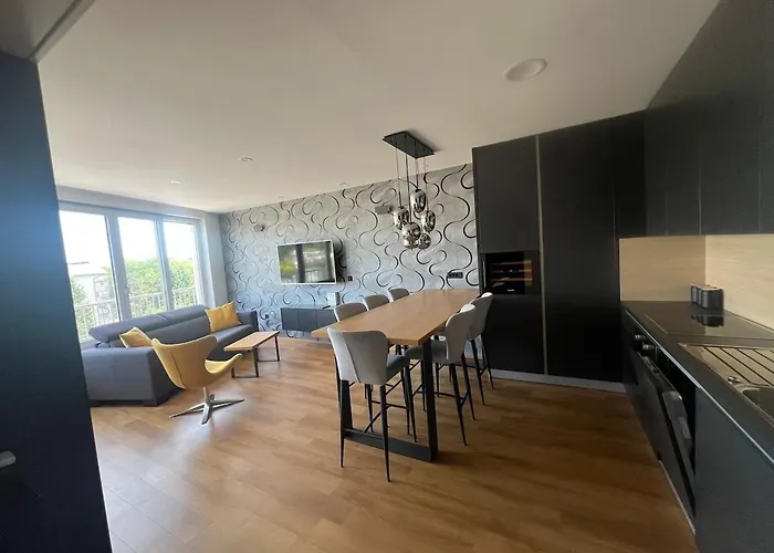 Stunning Terrace Apartman Ljubljana